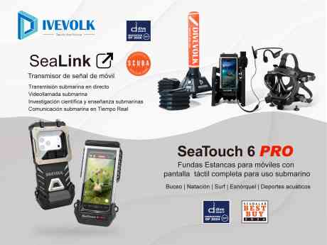 DIVEVOLK presenta SeaTouch 6 Pro, con una tecnología de pantalla táctil mejorada y protección hasta 60 metros de profundidad