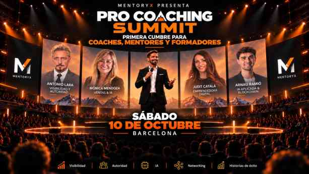 Barcelona acoge la primera Cumbre Nacional de Coaches, Mentores y Formadores de España