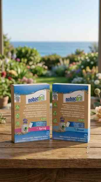 Nobacpro amplía su gama de detergentes en tiras con los nuevos aromas Ocean y Spring