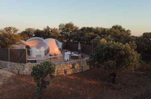 Miluna Open Nature Rooms ofrece dormir bajo las estrellas a menos de una hora de Madrid