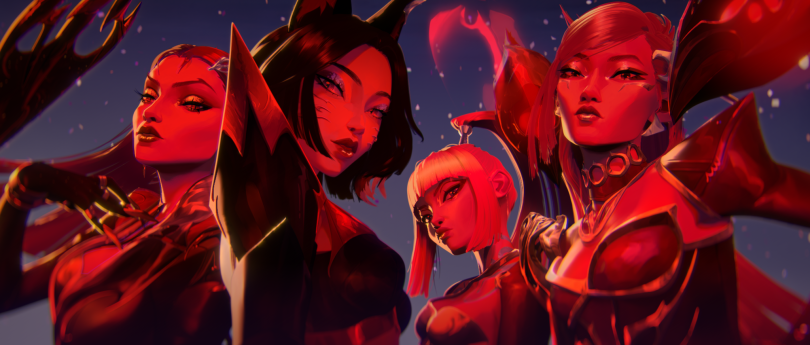 K/DA, el grupo virtual de Riot Games regresa con un sencillo y videoclip: 'Firestarter'