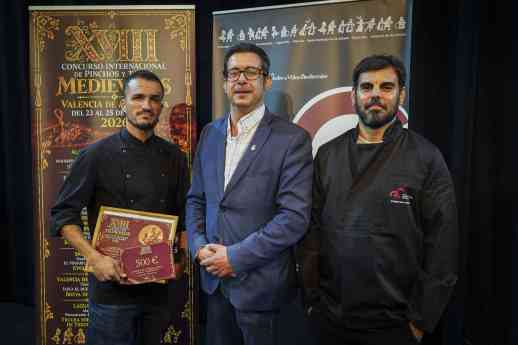 'Breva de Tronos', de Valencia de Alcántara, conquista el XVIII Concurso Internacional de Pinchos y Tapas Medievales
