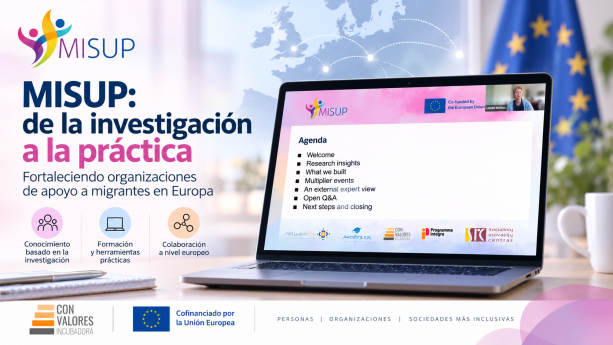 MISUP revela las dificultades de las organizaciones que apoyan a los migrantes